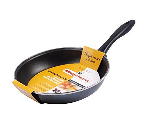 Magefesa Megafesa Glass - pan, diameter 26 cm, kleur zwart glas