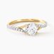 Evita Bague Or Jaune Oxyde De Zirconium