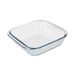 ORYX 5024130 Borosilicaatglas-ovenschotel, vierkant, 1,1 liter, 18 x 18 cm