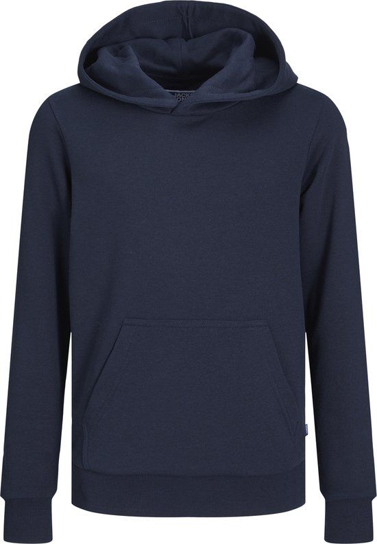 JACK & JONES JUNIOR JJEBRADLEY Sweat Hoodie - Navy Blazer - Maat 176