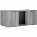 vidaXL Cat Scratching Post Furniture Grey Sonoma 100 x 49 x 45 cm Engineered wood
