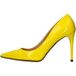 Bruglia Chaussures à talon jaune