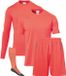 Uhlsport Score Goalkeeper Set Sportshirt performance - Maat 128 - Unisex - rood/zwart