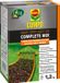 COMPO Mélange Complet - réparation de pelouses très abîmées - 4 en 1 : graines de gazon, terreau, engrais + chaux - germination rapide - boîte 1,2 kg (6 m²)