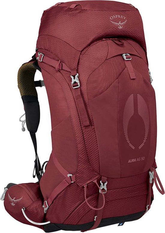 Osprey Aura AG 50L Dames Rugzak - Rood