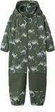 NAME IT NMMALFA08 SOFTSHELL SUIT AOP 1FO NOOS Jongens Ski Jassen Jungle Green