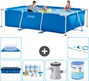 Intex Rechthoekig Frame Zwembad - 300 x 200 x 75 cm - Blauw