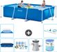 Intex Rechthoekig Frame Zwembad - 300 x 200 x 75 cm - Blauw