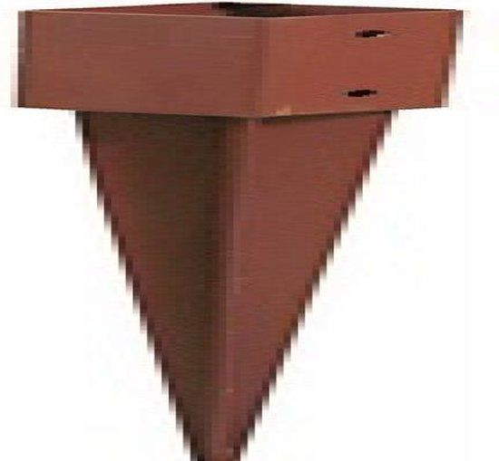 Intergard Paalhouder puntpaalhouders 91/900mm gecoat