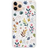 Apple iPhone 11 Fleurs colorees Verstevigd hoesje met sublimatie bedrukking