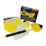 Invisible Glass 95164 Reach and Clean Tool Wet-Dry Pro ruitenreiniger gereedschap met uittrekbare handgreep en herbruikbare wasbare microvezeldoek voor binnenruiten en