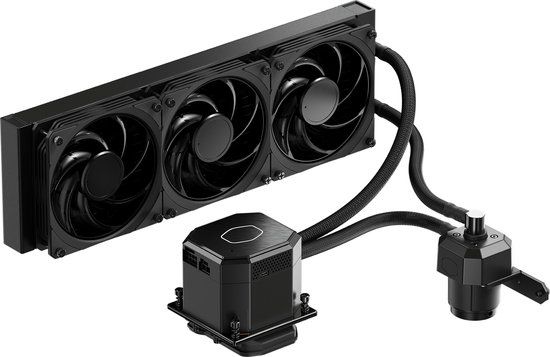 Cooler Master MasterLiquid ML360 SUB-ZERO - Vloeistof-koelsysteem - aluminium - 120 mm - 3 fans - Zwart