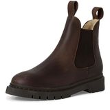 Tamaris 1-26829-41 Dames Chelsea Boots Bruin Leer