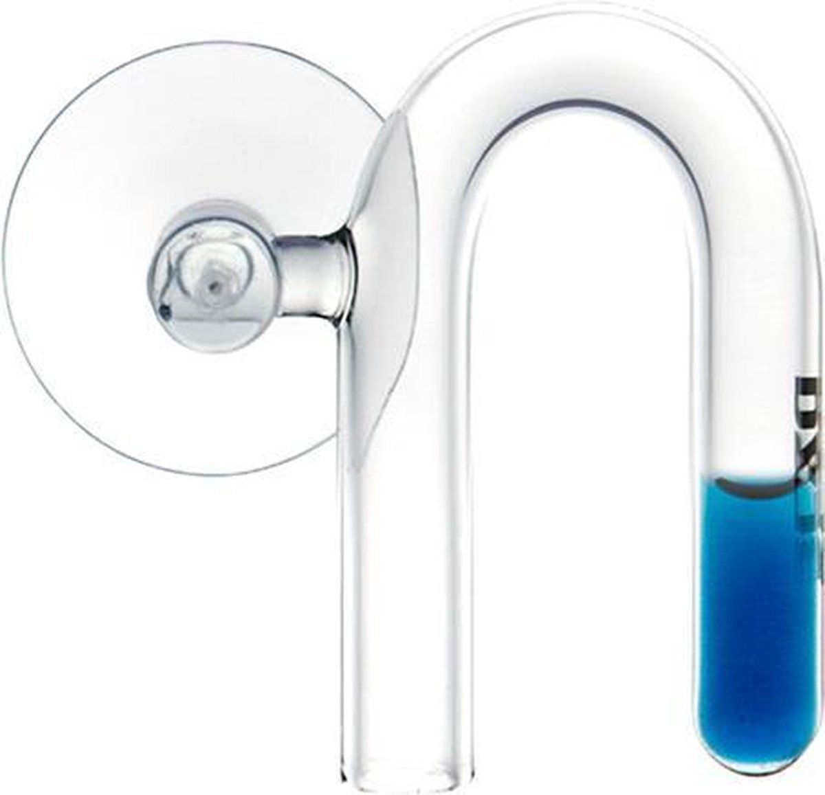 Blauwe glazen CO2 indicator - Gehard glas - 49 x 58 x 10 mm