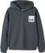 NAME IT - NKFNATTALIE LS SH RLX SWE WH BRU PS - Meisjes - Sweater - Katoen/Polyester - Maat 134/140 - Ombre Blue