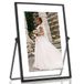 Lawrence Frames metalen schildersezel Float fotolijst, 4x6, zwart