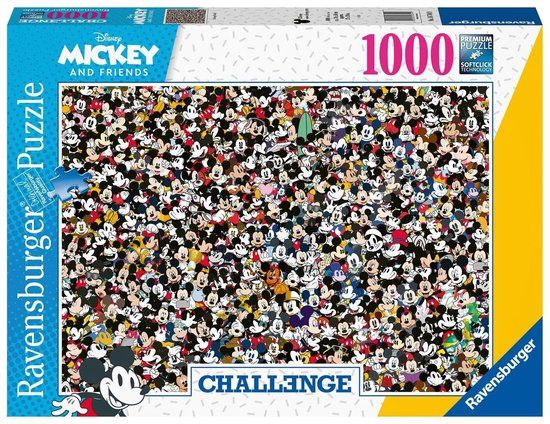 Ravensburger Challenge Mickey Mouse Puzzle - 1000 Pieces