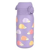 ION8 Geïsoleerde Stalen Waterfles, 320 ml/11 oz, Lekvrij, Makkelijk te Openen, Veilige Sluiting, Vaatwasserbestendig, Draaghandvat, Hygiënische Flip Cover, Reliëfprint, Ontwerp Drinkfles, Egels