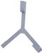 4water Support de garde-boue en acier inoxydable Argent 75 cm