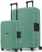 Redolz Essentials 15 Kofferset van 4 koffers met 4 wielen, maten S en L, met driepuntssluiting - Harde bagage - TSA slot - sea green