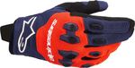 Alpinestars Pro-Dura gants de motocross - Taille M - Orange/Bleu