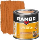 Rambo Pantserlak Interieur - Transparant Zijdeglans - Puur Kersen - 0.25L