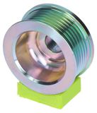 VALEO Poulie d'alternateur Ø 61 mm, 6 nervures, compatible avec AGCO