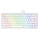 Savio ASTRAL WHITE JADE Clavier de jeu USB QWERTY (États-Unis) Blanc