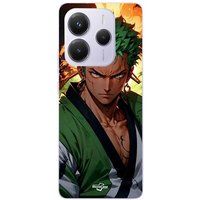 Xiaomi Mooie Xiaomi Redmi Note 14 5G uit één stuk Zoro manga anime 3D kunst Maniacase