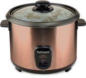 Techwood TCR-1811 rijstkoker 1,8 l 700 W Zwart, Brons