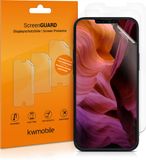 kwmobile 3x screenprotectors geschikt voor Apple iPhone 13 mini - beschermende folie voor smartphone