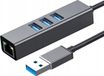 Adaptateur Co2 - Hub - 3x USB 3.0 - Ethernet RJ45 - Gigabit