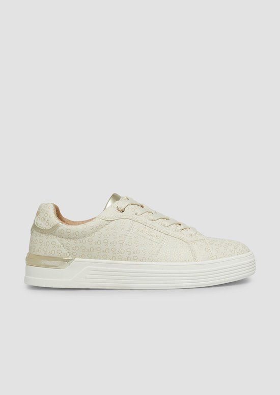 s.Oliver Sneakers Dames Lichtbeige