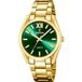 Festina - F20640/9 - Polshorloge - Dames - Goudkleurig - Groene Wijzerplaat