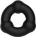 Crazy Bull - Super Soft Siliconen Ring - Model 7 - Zwart