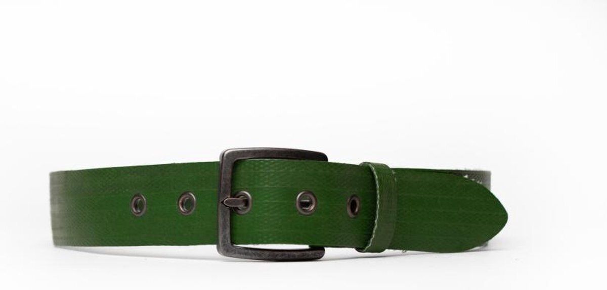 Bendl #110 Brandweerslang riem - groen - 4x85 cm 85 cm