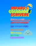 Imparo a colorare e scrivere: Libro prescolare 3-6 anni con lettere da colorare e parole da copiare