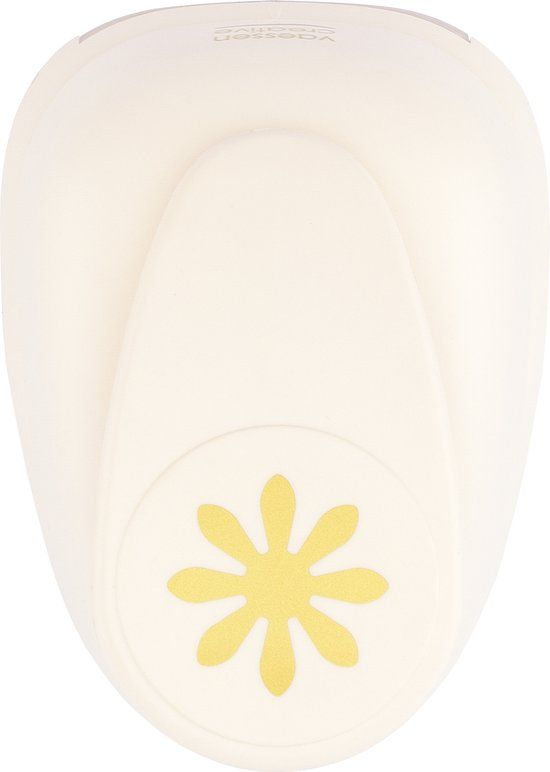 Vaessen Creative Pons - Figuurpons - Madeliefje - 7,6 x 7,6 cm