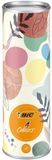 BIC 4 Colours Minera vierkleurenbalpen, 0,32 mm, aardse en pasteltinten, 8 stuks