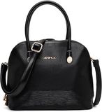 DERIMOD Imitation Leren Crossbodytas Zwart