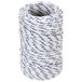 vidaXL Corde multifonctionnelle 2 mm 25 m Blanc et Bleu PP
