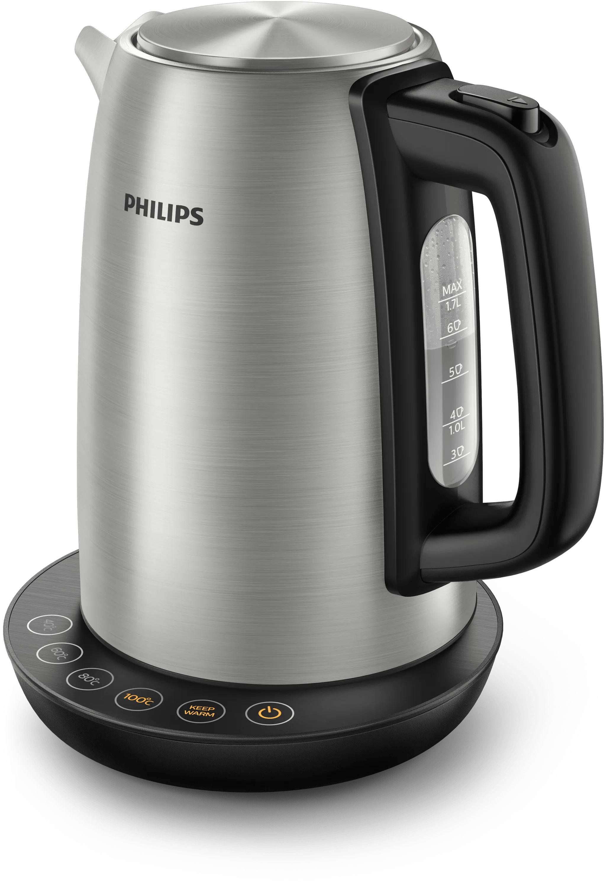 Philips Avance Collection HD9359/90 - Metal Kettle with Temperature Control and Keep-Warm Function