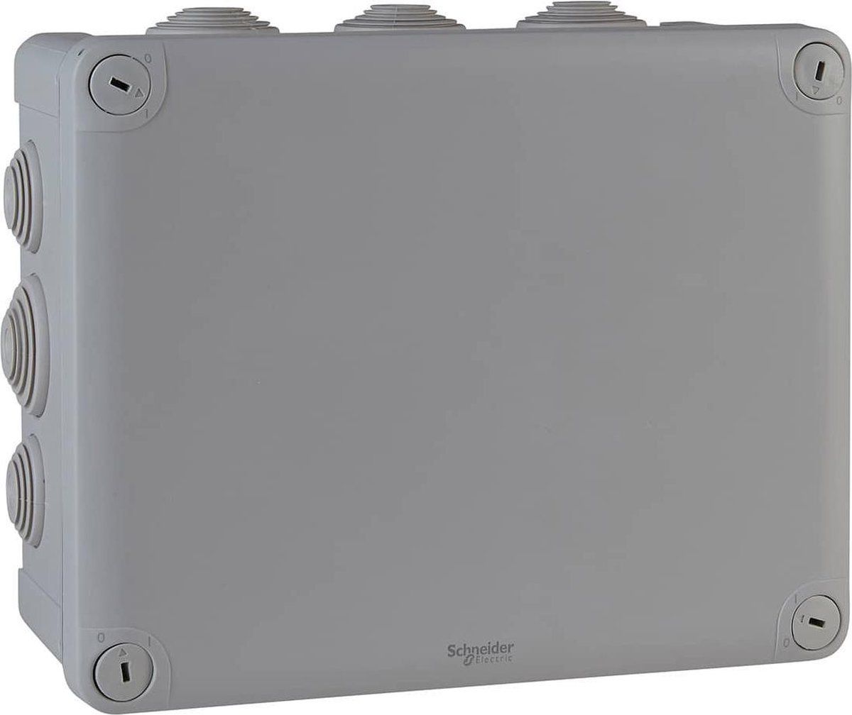 SCHNEIDER ELECTRIC Mureva Kabeldoos Buiten - 12 invoeren - Ø 32mm - Lasdoos Rechthoek - ENN05013
