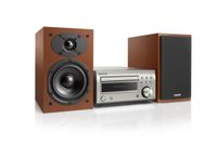 Denon D-M41 Home Audio Mini System - 60W - Silver