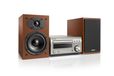 Denon D-M41 Home Audio Mini System - 60W - Silver
