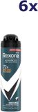 Rexona 6x Deospray Men – Advanced Protection Invisible Black & White 150 ml