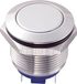 TRU COMPONENTS GQ19F-10/J/S Bouton-poussoir résistant au vandalisme 48 V/DC 2 A 1x SP (Marche/Arrêt) Momentané IP65 1 pièce(s)