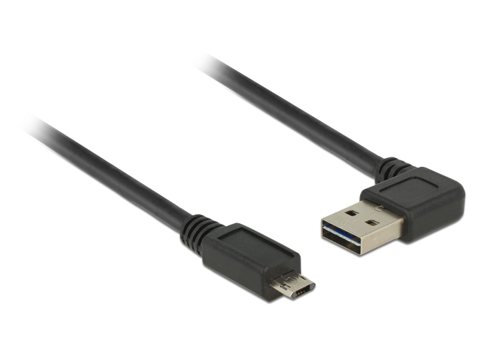 DeLOCK 0.5m, USB2.0-A/USB2.0 Micro-B