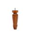 La Fabrique de pieds bedpoten, hout, kersenhout, 15 x 5 x 5 cm, 4 stuks