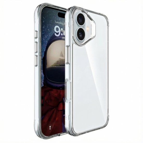 imoshion Rugged Air Case voor de Apple iPhone 16 Plus - Transparant
